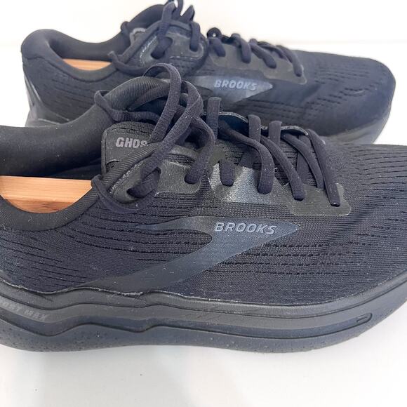 Brooks Ghost 2 Max Womens Sneakers Size 8EE Extra Wide Black Athletic Running - Picture 7 of 9